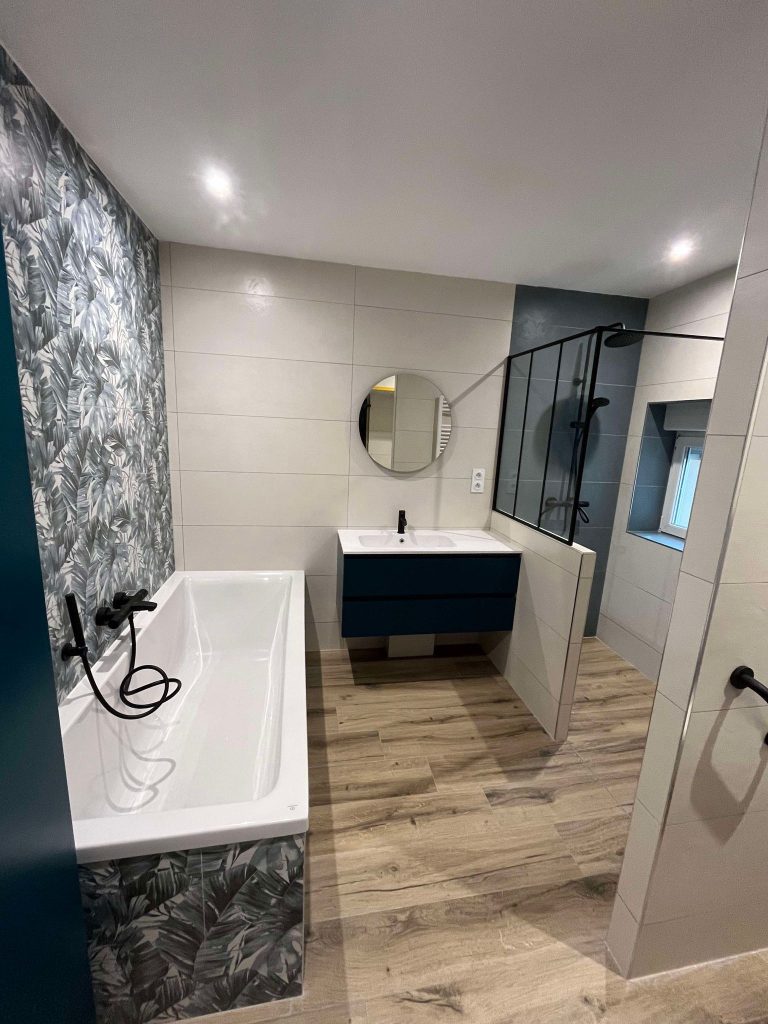 Renovation de Salle de Bain dans le Pays de Montbeliard BelAir et AFR Materiaux 6